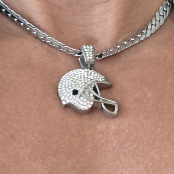 NWOT SS Football necklace - Picture 4 of 4